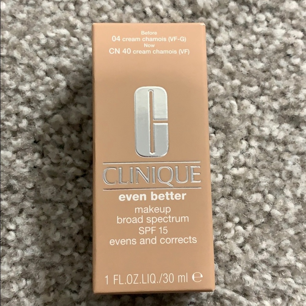 Clinique even better makeup cream chamois CN40